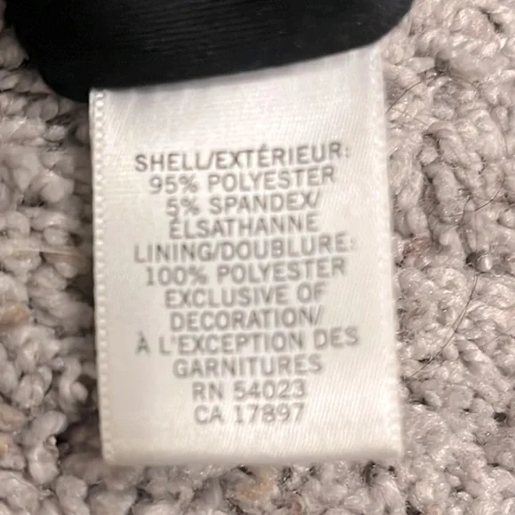 Banana Republic strapless dress, blue, black, cinched waste, small. - Picture 4 of 9